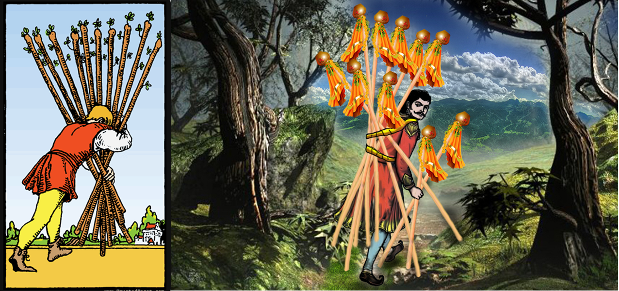 tarot.ideazunlimited.net.Ten of Wands